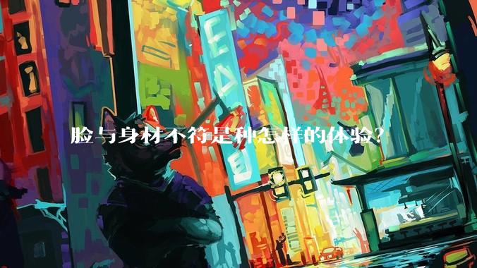 脸与身材不符是种怎样的体验？