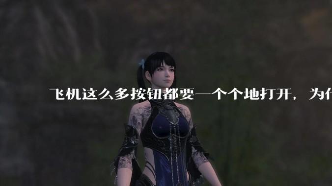 飞机这么多按钮都要一个个地打开，为什么不能一键启动？